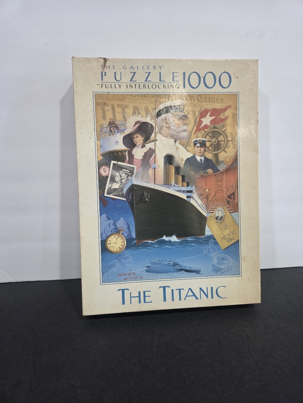 Vintage The Titanic 1000-Piece Puzzle - The Gallery 20×26in.